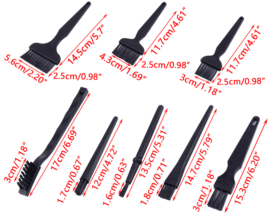 Pcs Esd Smd Anti Static Cleaning Brush Set For Electronic Repair Pcb