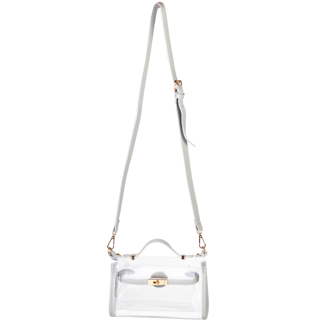 small clear crossbody