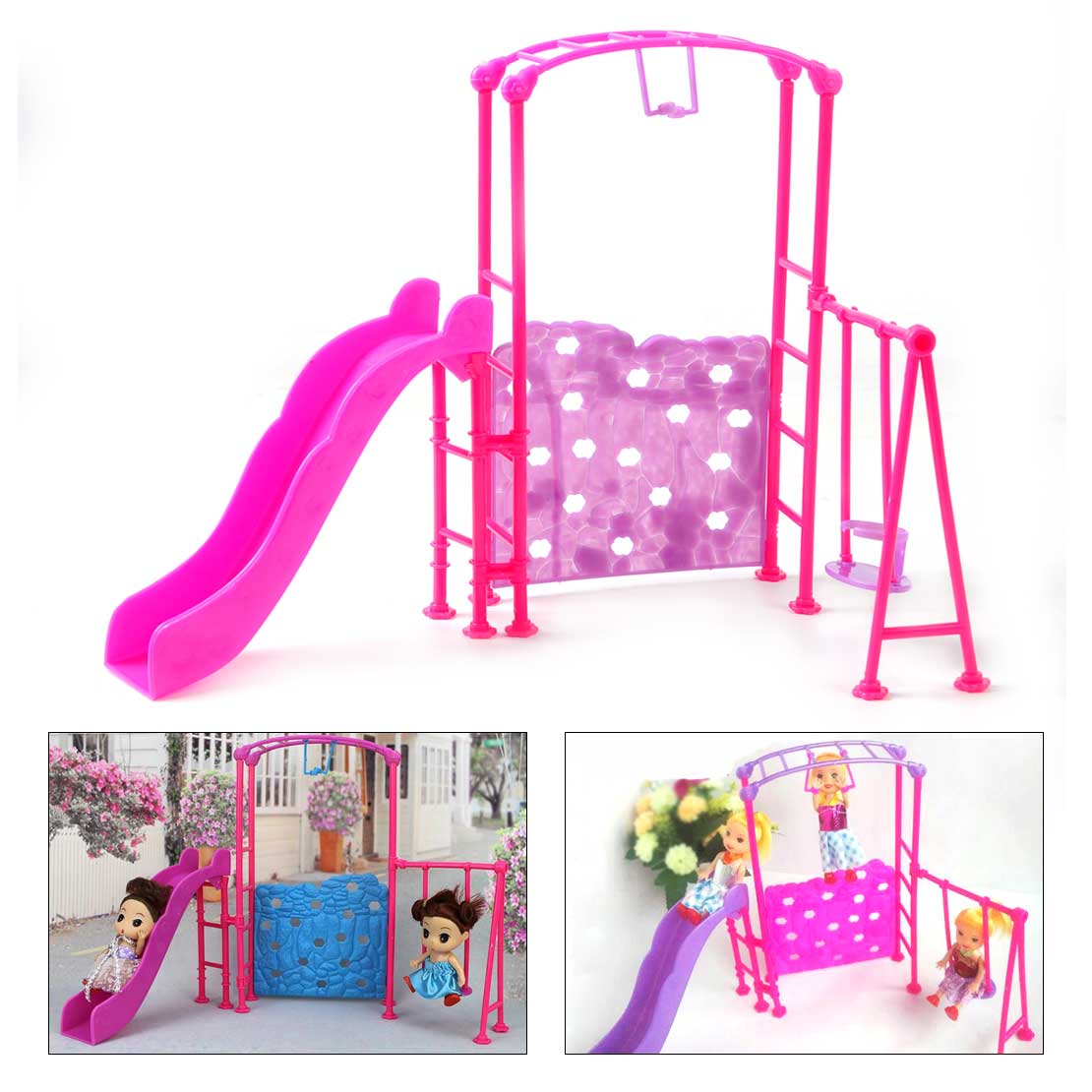 barbie swing and slide