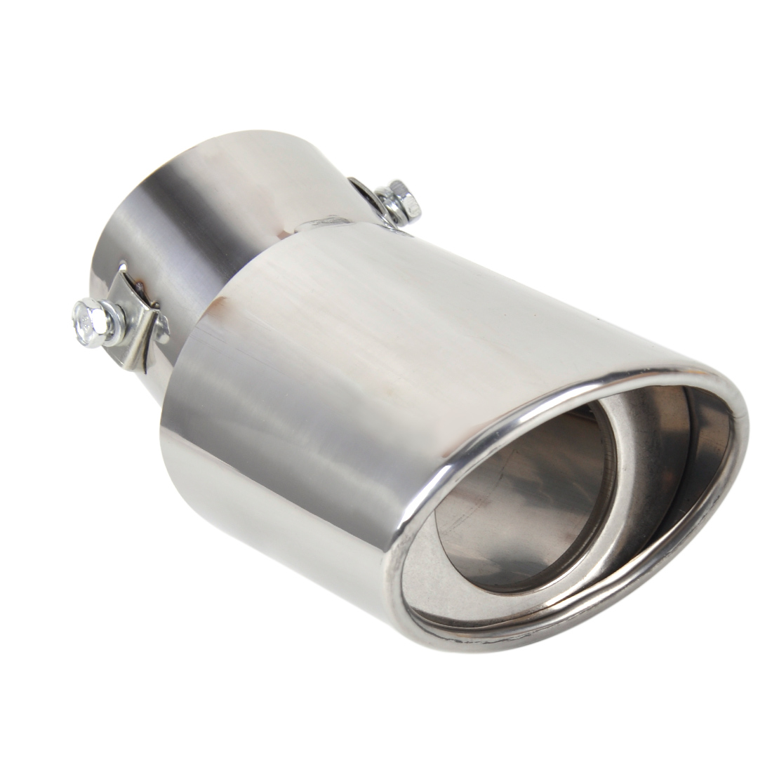 CAR CHROME EXHAUST TAIL MUFFLER TIP PIPE 2.5?63mm Outer Diameter 32 ...