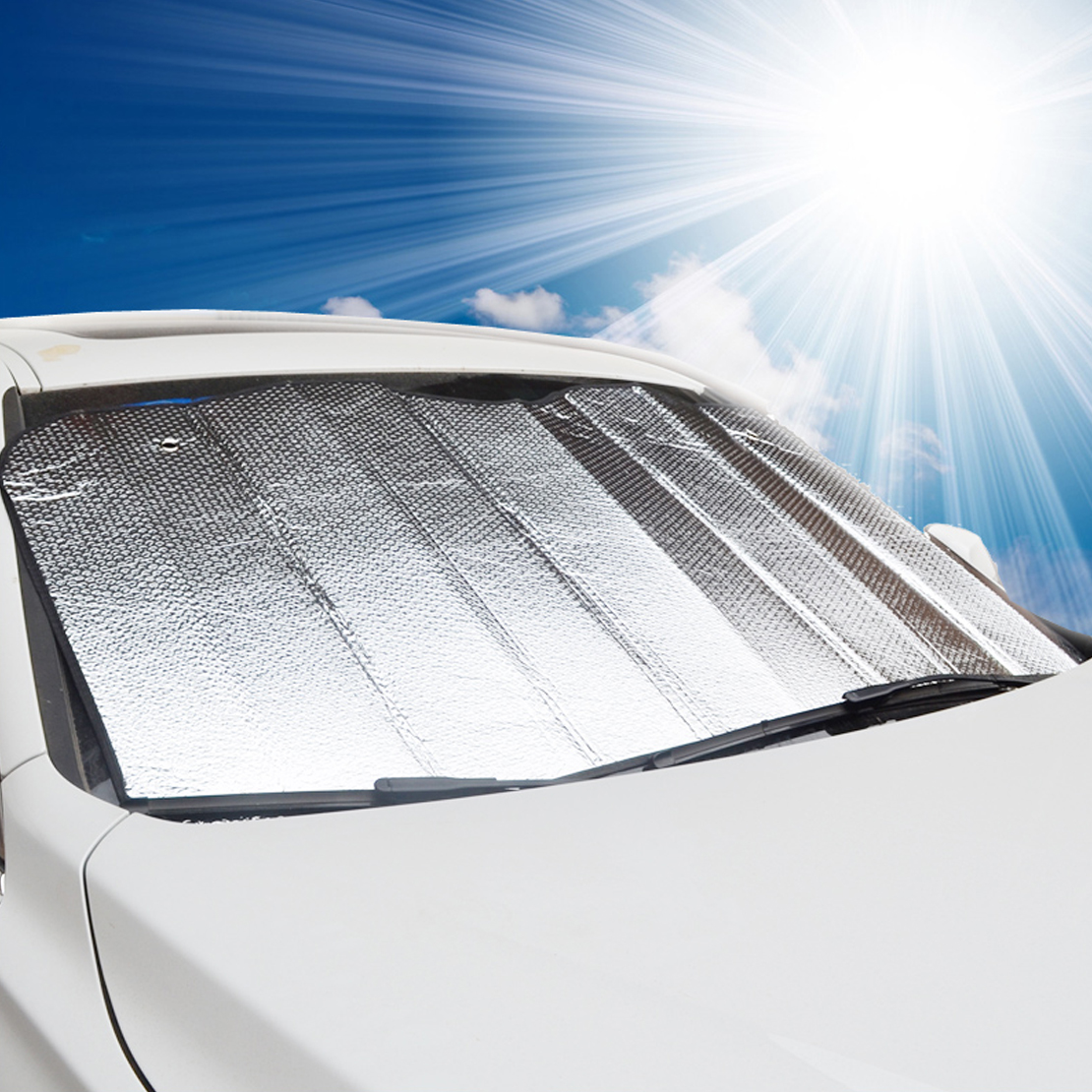 windshield reflector heat shield