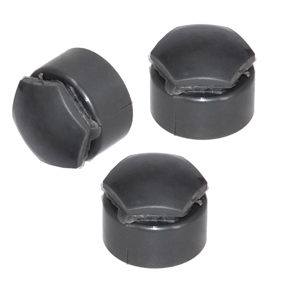 16x 17mm Wheel Lug Nut Bolt Cap & 4x 25mm Locking Types Cover for VW ...