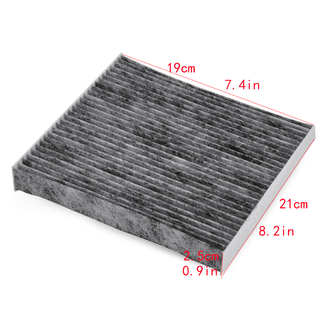 Carbon Fiber Cabin Air Filter Fit for Toyota Camry 4 ...