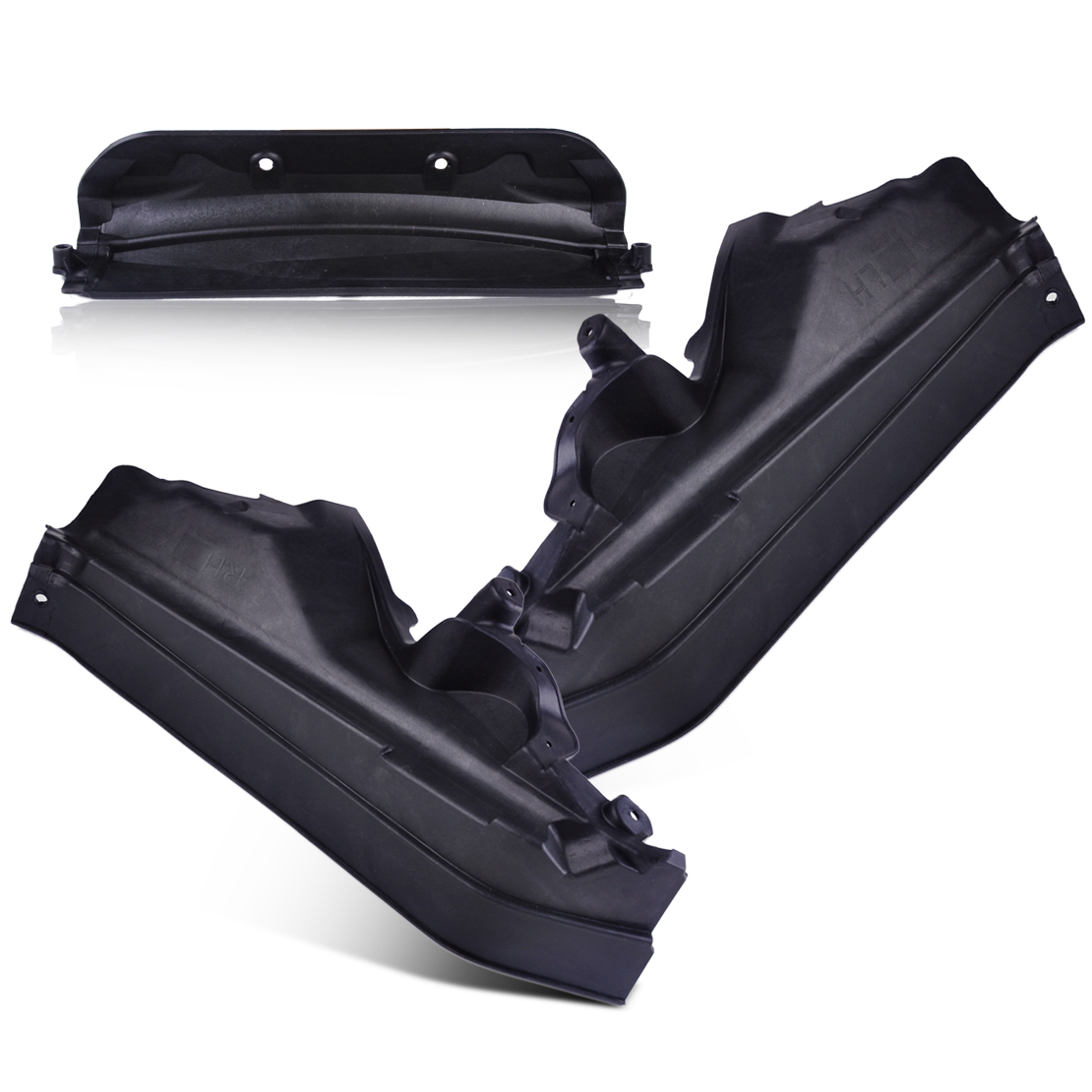 3x Engine Upper Compartment Partition Panel Set Fit for BMW X5 X6 ...