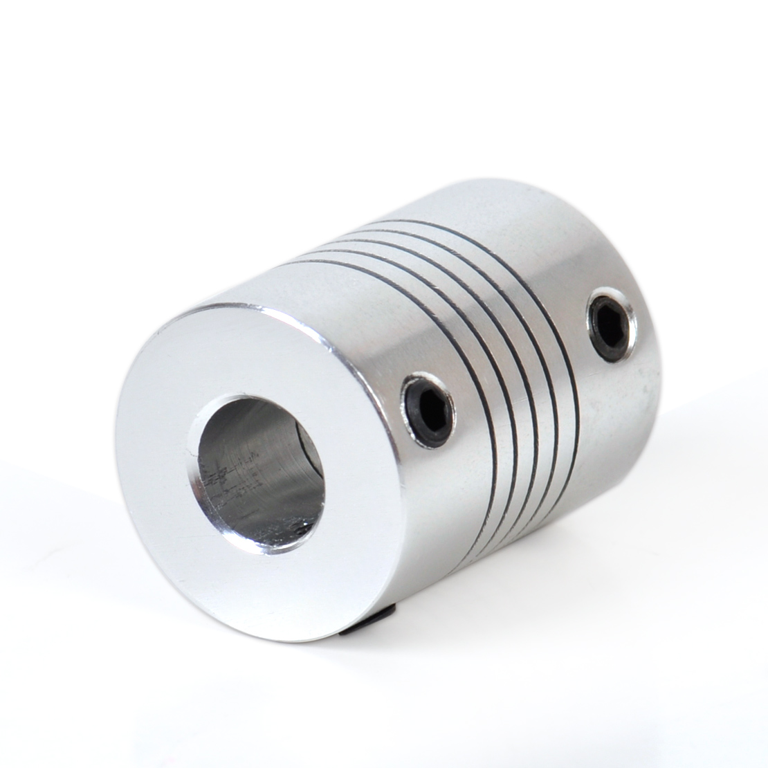 Aluminum 5mmx8mm Flexible Shaft Coupler Coupling For 3D Printer Z Axes ... - 4