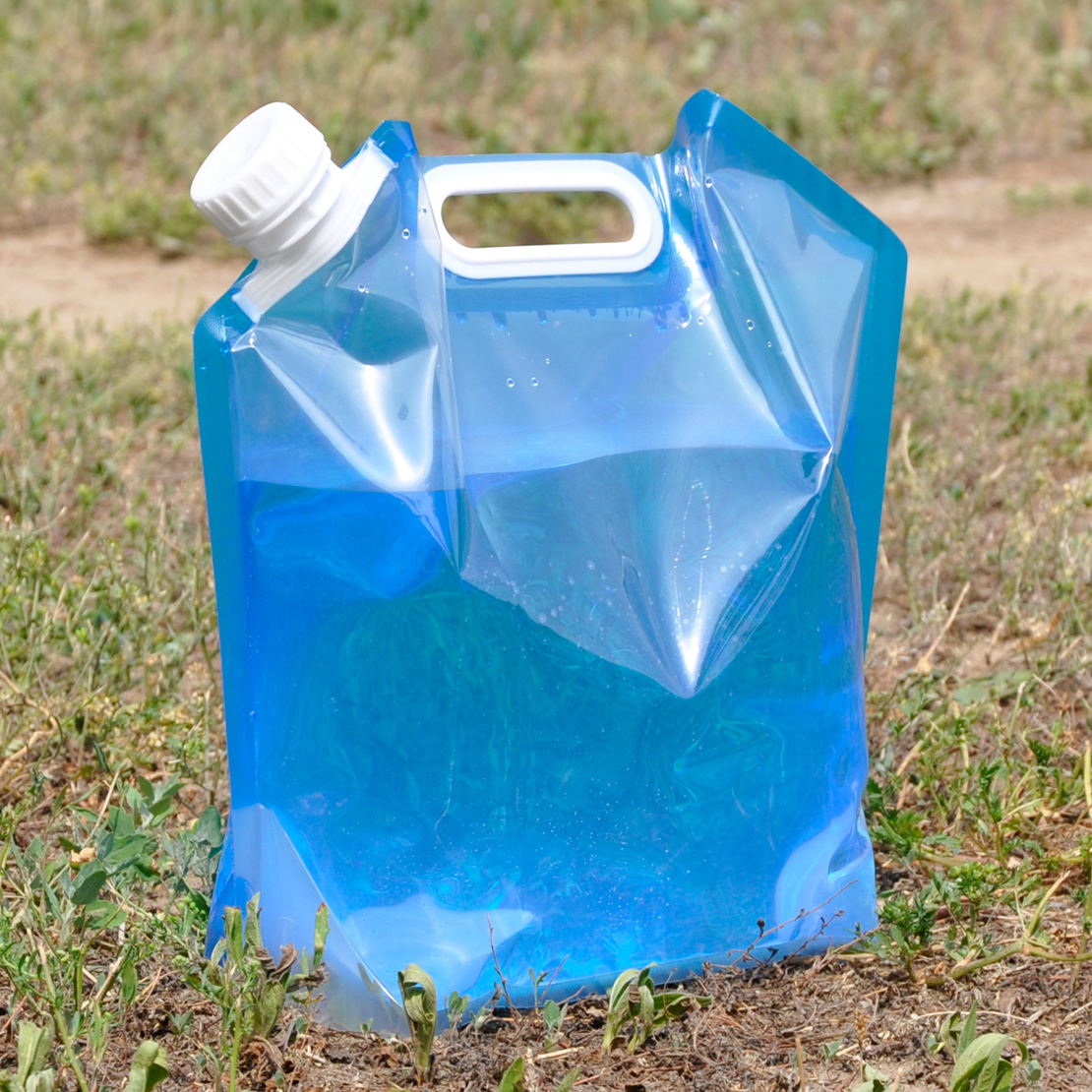 New Portable Liquid Bag Fold Water Storage Lifting Supply Carrier ...