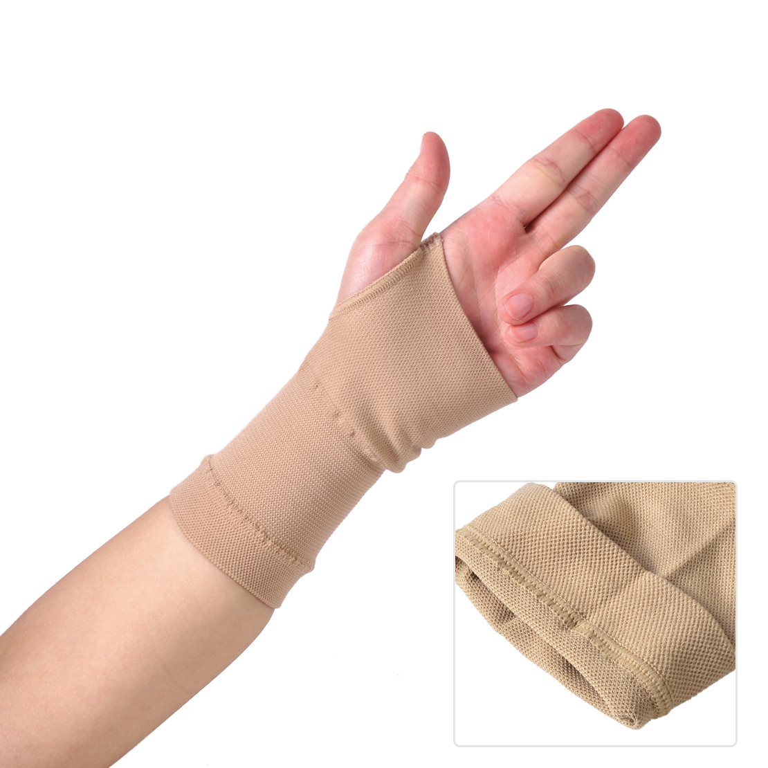 2X Protective Hand Wrist Thumb Carpal Support Gloves Arthritis Sprain ...