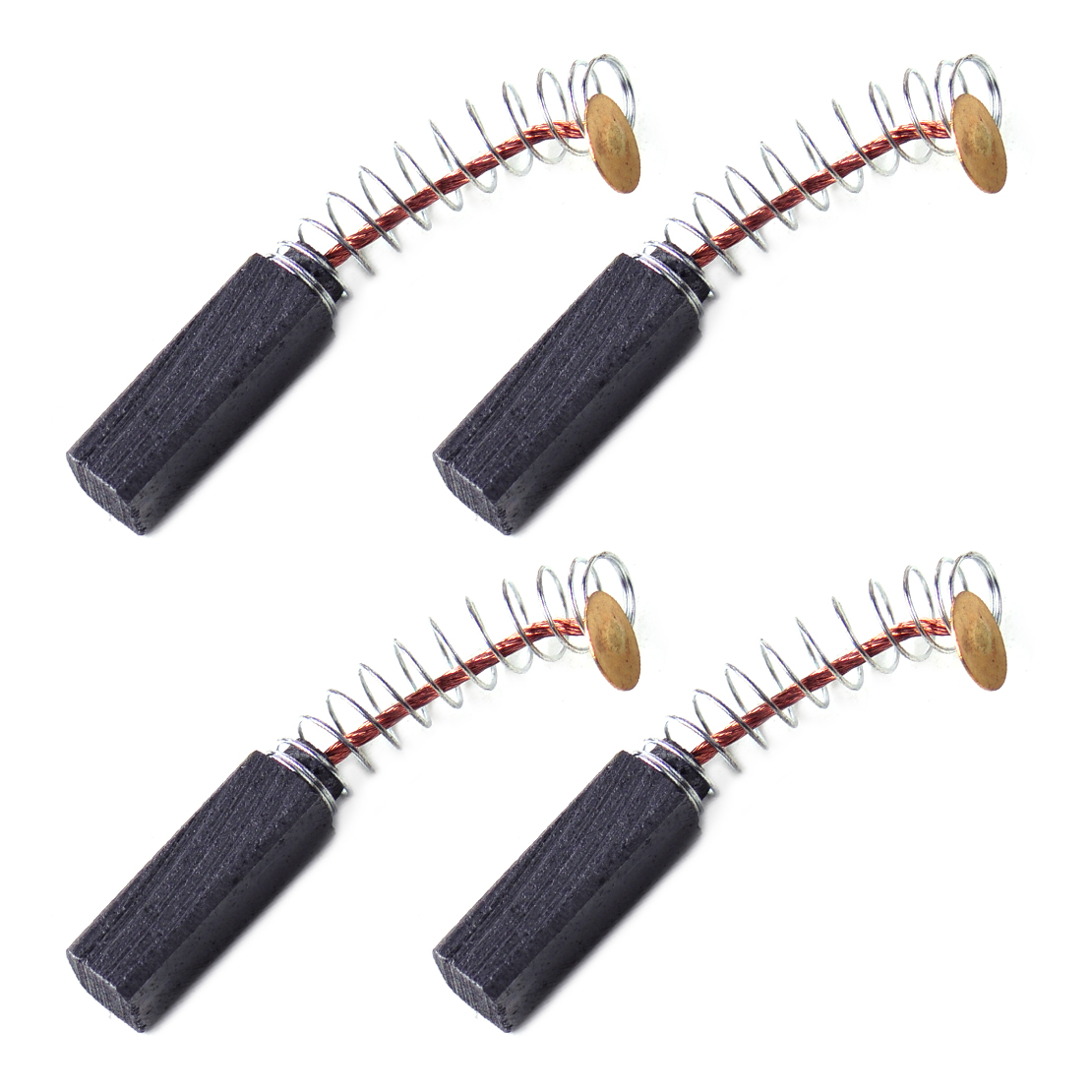 4pcs 6 x 6 x 20mm Carbon Brush Replacement for Generic Electric Motor ...