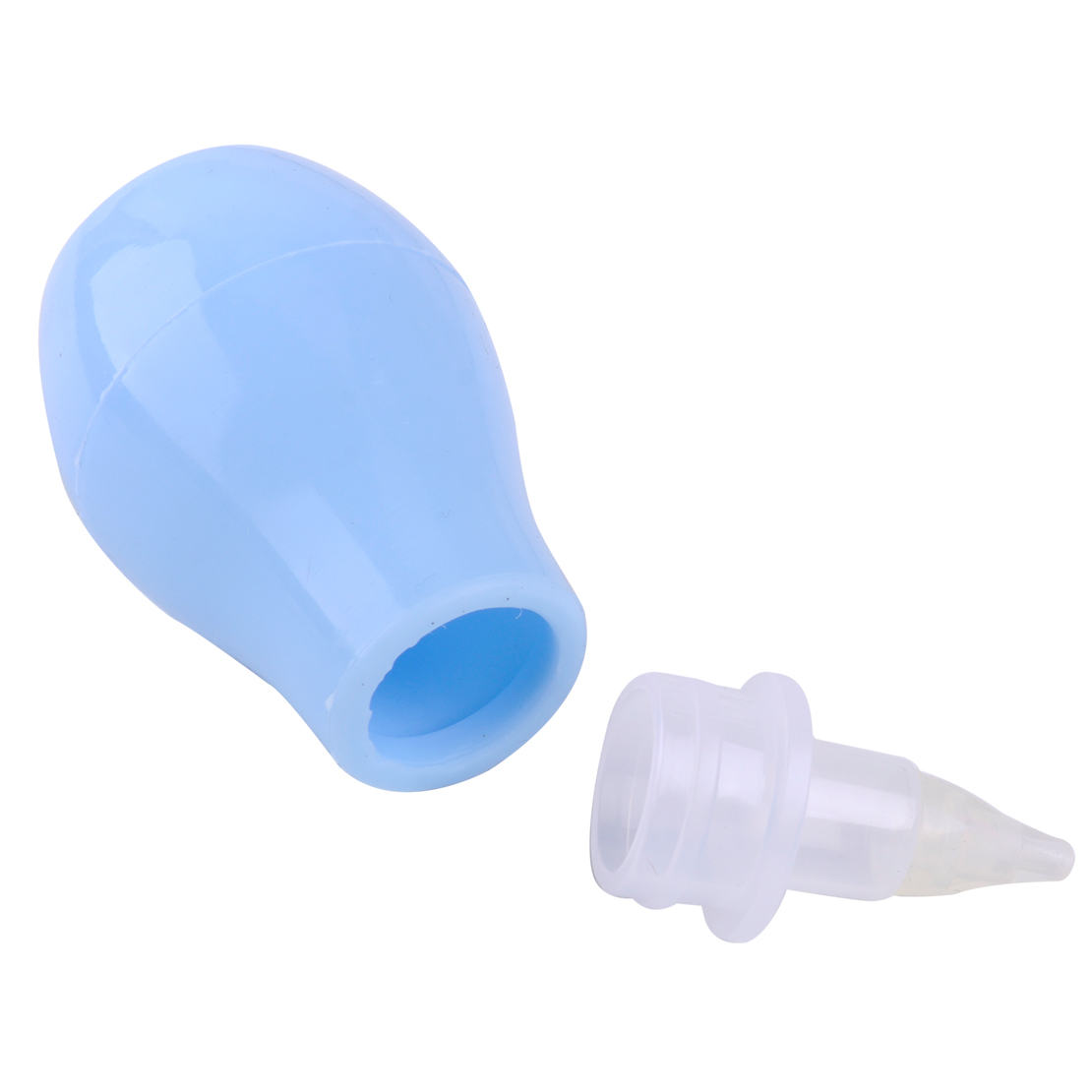 2x Infant Soft Silicone Nasal Aspirator Vacuum Sucker Nose Mucus Snot ...