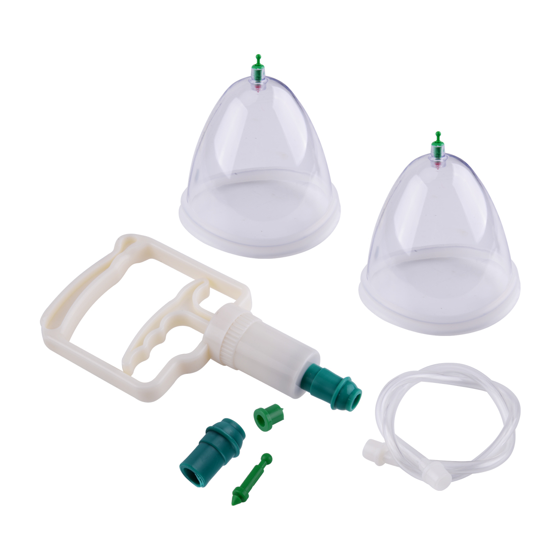 Female Breast Nipple Dual Suction Cup Pump Enlargement Manual Massage Tool New Ebay