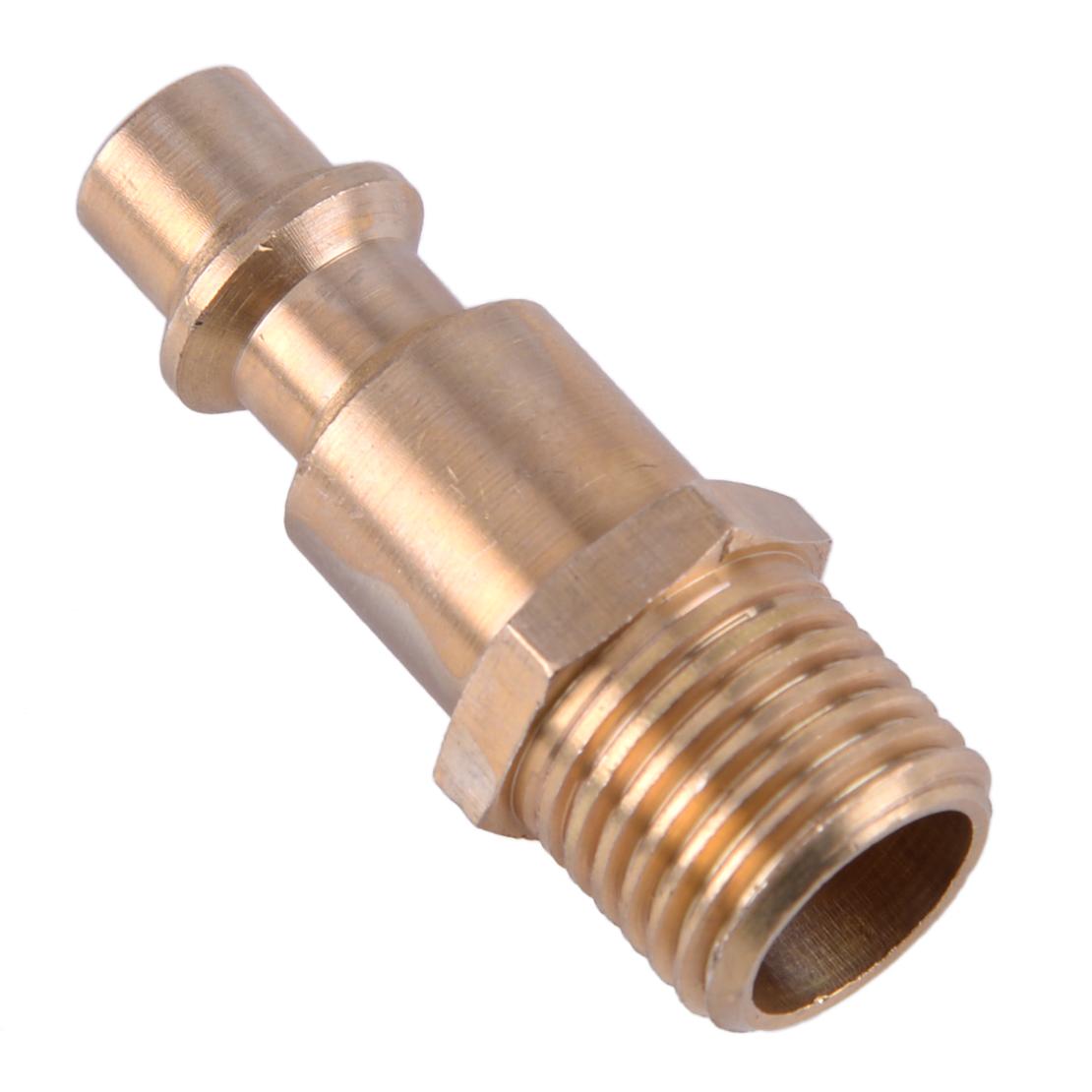 10pc-industrial-solid-brass-air-fittings-1-4-npt-male-m-d-type-plug