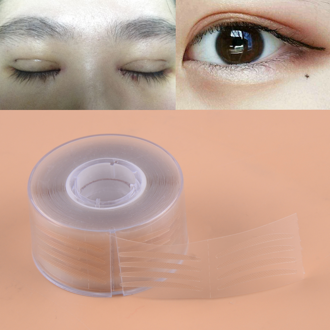 600pcs Easy To Use Instant Eye Lift Strips Upper Eyelid Tape Ebay